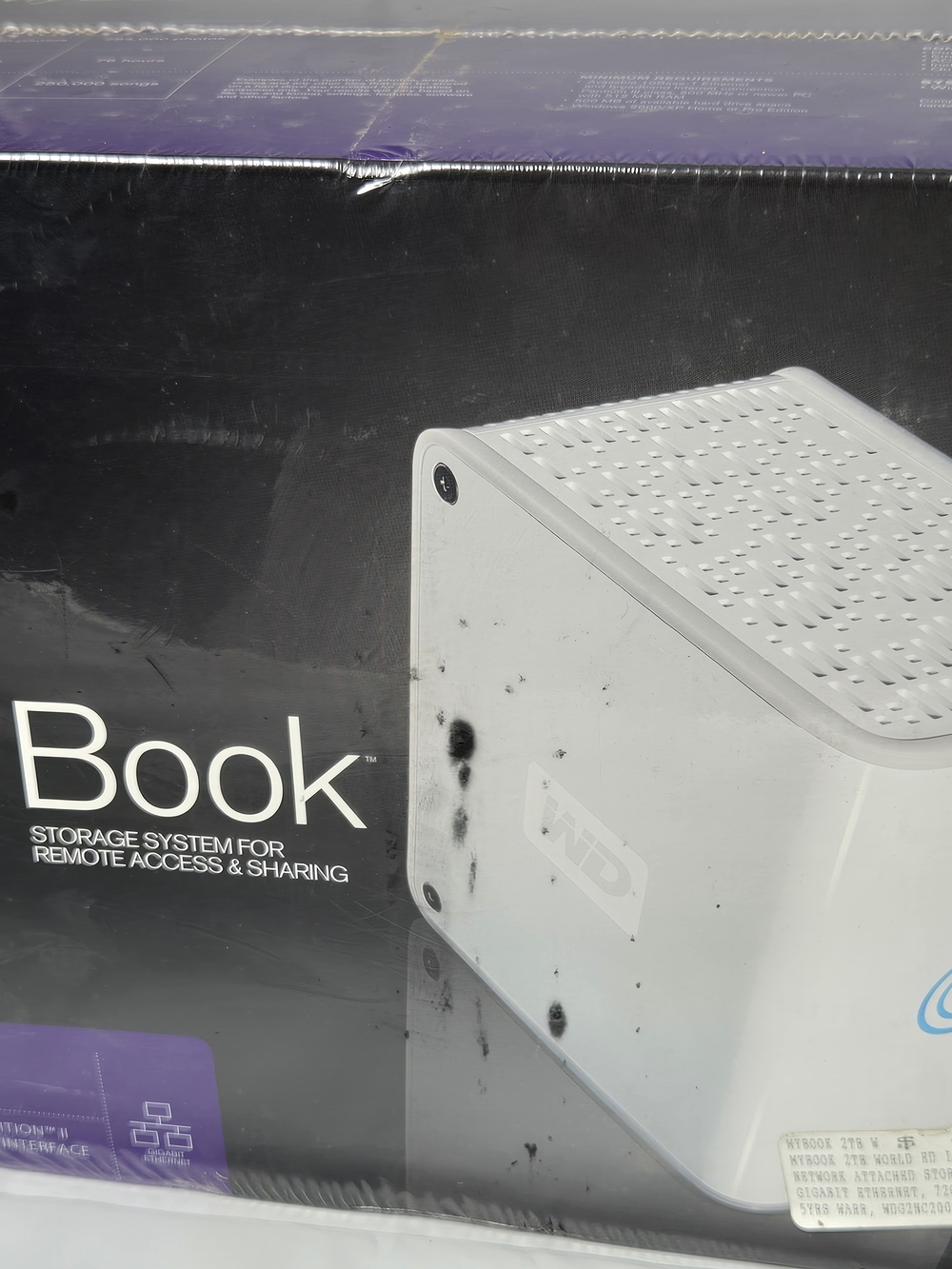 Western Digital My Book 1TB Storage System World Edition II NEW SEALED WD1000D03